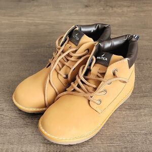 NAUTICA NEW -BOY BOOTS.  SIZE 2